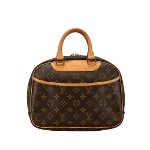 Brown Canvas Louis Vuitton Trouville