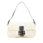 Gold Polyester Fendi Baguette