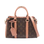 Brown Canvas Louis Vuitton Soufflot