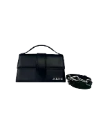 Black Canvas Jacquemus Handbag