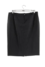 Black Wool Givenchy Skirt