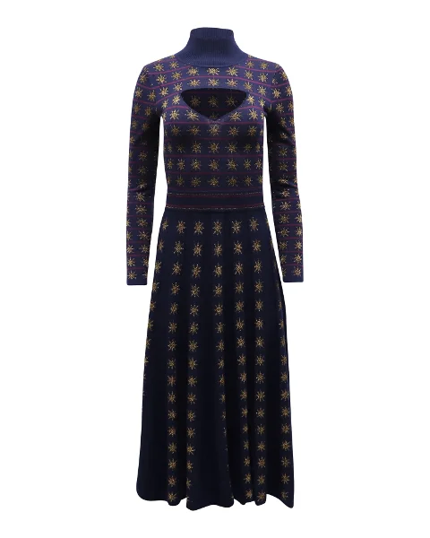 Navy Wool Temperley London Dress