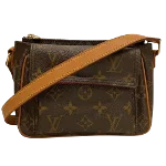 Brown Canvas Louis Vuitton Shoulder Bags