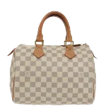 White Canvas Louis Vuitton Speedy