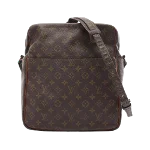 Brown Canvas Louis Vuitton Marceau