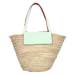 Beige Raffia Christian Louboutin Tote