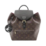 Brown Canvas Louis Vuitton Backpack