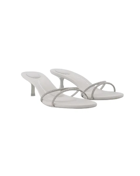 White Leather Alexander Wang Sandals