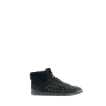 Black Wool Louis Vuitton Sneakers