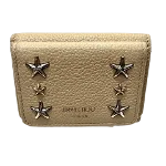 Beige Leather Jimmy Choo Wallet