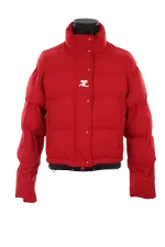 Red Polyester Courrèges Jacket