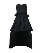 Black Polyester Valentino Dress