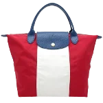 Multicolor Canvas Longchamp Tote