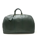 Green Leather Louis Vuitton Taiga Kendall