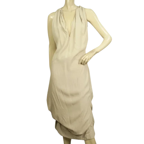 Beige Viscose Vivienne Westwood Dress