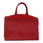 Red Leather Louis Vuitton Riviera