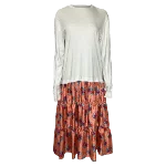 Multicolor Polyester MSGM Dress