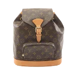 Brown Canvas Louis Vuitton Montsouris