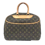 Brown Canvas Louis Vuitton Deauville 