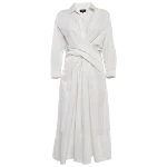 White Cotton Paule Ka Dress