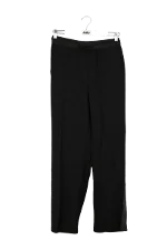 Black Cotton Sandro Pants