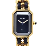 Black Metal Chanel Watch