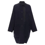 Navy Cashmere Hermés Coat