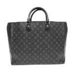 Black Canvas Louis Vuitton Grand Sac