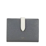 Grey Leather Celine Wallet