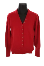 Red Wool Gerard Darel Cardigan