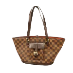 Brown Fabric Louis Vuitton Manosque