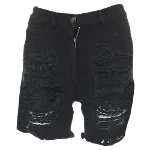 Black Cotton Maison Margiela Shorts