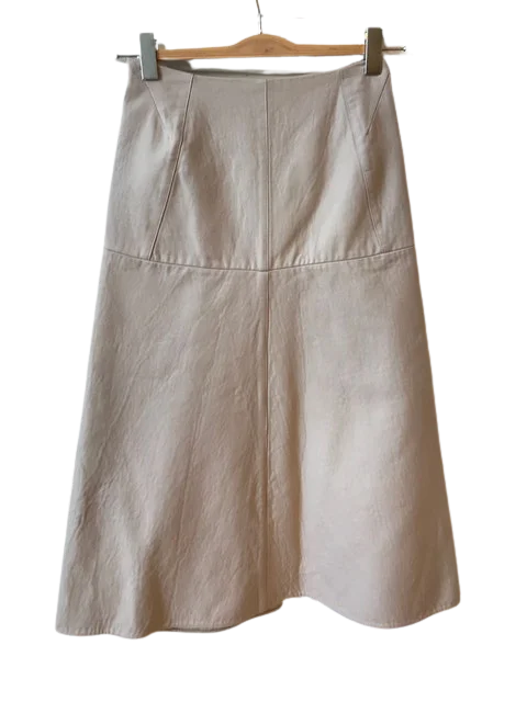 White Fabric Marni Skirt