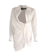 White Cotton Jacquemus Dress