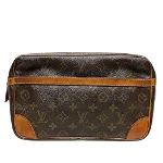 Brown Canvas Louis Vuitton Compiegne