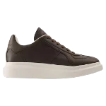 Brown Leather Alexander McQueen Sneakers