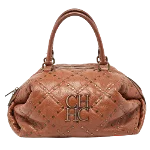 Brown Leather Carolina Herrera Handbag