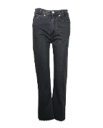 Black Cotton Sandro Jeans