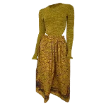 Yellow Polyester Ulla Johnson Dress