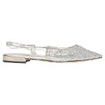 Silver Leather Jimmy Choo Sandals