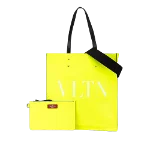 Yellow Leather Valentino Tote