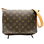 Brown Canvas Louis Vuitton Musette Tango