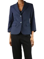 Blue Wool The Row Blazer