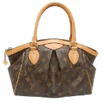 Brown Canvas Louis Vuitton Tivoli