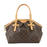 Brown Canvas Louis Vuitton Tivoli