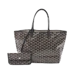 Black Canvas Goyard Tote