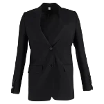 Black Wool Burberry Blazer