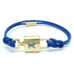 Blue Yellow Gold Louis Vuitton Bracelet