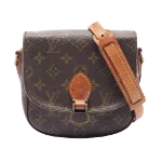 Brown Canvas Louis Vuitton Saint Cloud