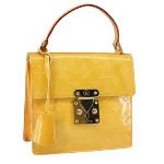 Yellow Leather Louis Vuitton Spring Street